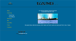 Desktop Screenshot of ecolines.com
